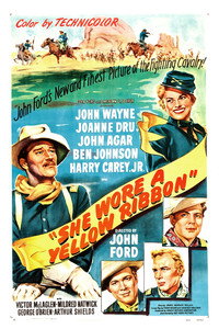 Постер фильма «Она носила желтую ленту (1949)» — (8 из 31)