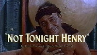 «Not Tonight Henry (1960)» — обои к фильму #1
