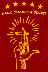 Hank Smokes A Joint! (2024) poster
