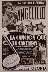 La canción que tú cantabas (1939) poster