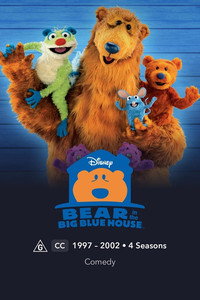 Постер мультсериала «Bear in the Big Blue House (1997-2006)» — (6 из 16)