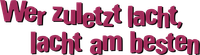 Логотип фильма «Wer zuletzt lacht, lacht am besten (1971)» — (2 из 4)