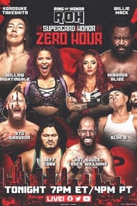 ROH Supercard of Honor: ZERO HOUR - 2023