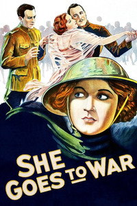 Постер к фильму Она идет на войну (1929)