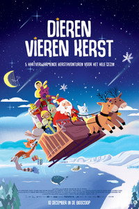 Dieren vieren Kerst (2024) poster