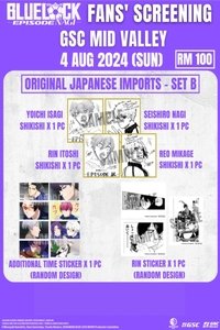 (EVENT) BLUE LOCK JAPAN IMPORT SET B