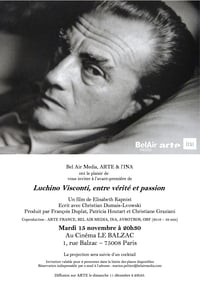 Luchino Visconti, entre vérité et passion (2016)