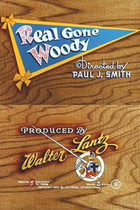 Постер мультфильма «Real Gone Woody (1954)» — (1 из 3)