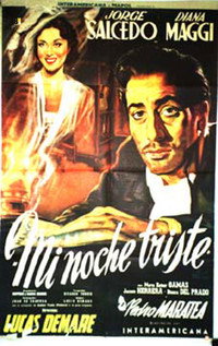 Постер фильма «Mi noche triste (1952)» — (2 из 3)