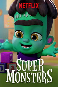 Постер мультфильма «Супермонстры спасают Хэллоуин (2018)» — (2 из 6)