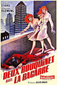 Poster de Deux rouquines dans la bagarre