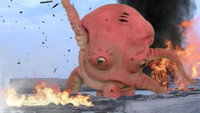 «Giant Woman vs. Big Octopus (2011)» — обои к фильму #9