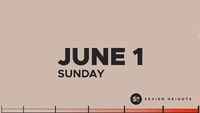 Sunday Service | June 1, 2025