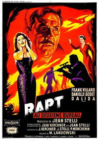 Постер фильма «Rapt au deuxième bureau (1958)» — (3 из 4)