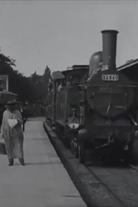 Arrival of a Train Poster