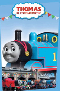 Thomas de stoomlocomotief poster