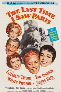 Постер фильма «Последний раз, когда я видел Париж (1954)» — (5 из 14)