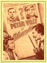 Постер фильма «Peter Voss, der Millionendieb (1946)» — (1 из 2)
