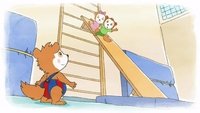 Bobo beim Kinderturnen