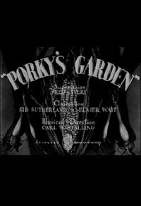 Постер мультфильма «Сад Порки (1937)» — (1 из 2)