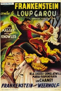 Poster de Frankenstein rencontre le loup-garou