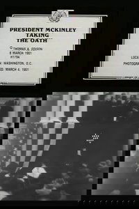 Poster de President McKinley Taking the Oath