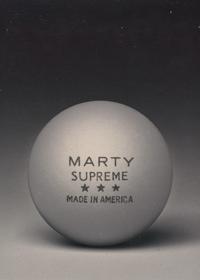 Movie poster of Marty Supreme