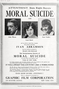 Poster de Moral Suicide