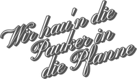 Логотип фильма «Wir haun die Pauker in die Pfanne - Die Lümmel von der ersten Bank, V. Teil (1970)» — (1 из 4)