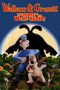 Постер мультфильма «Уоллес и Громит: Проклятие кролика-оборотня (2005)» — (40 из 80)