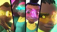 Обои к мультсериалу «Supa Team 4 (2023)» — (11 из 13)