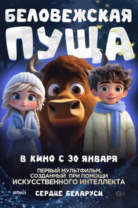 Постер мультфильма «Беловежская пуща. Зубр Бублик и большой побег (2025)» — (3 из 8)