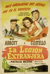 Poster de Abbott y Costello en la legión extranjera