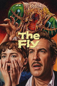 The Fly (1958) subtitle poster