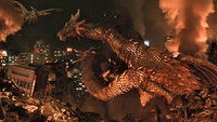 Godzilla Mothra and King Ghidorah - Giant monsters all-out attack