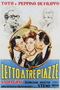 Постер фильма «Трехспальная кровать (1960)» — (1 из 2)