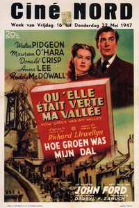 Hoe groen was mijn dal (1941) poster