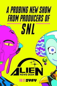 Постер мультсериала «Alien News Desk (2019)» — (2 из 8)