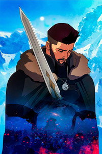 Постер мультфильма «Ведьмак: Кошмар волка (2021)» — (13 из 28)