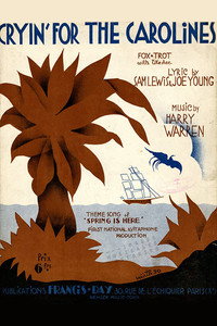 Постер к фильму Crying for the Carolines (1930)