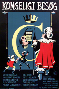 Постер фильма «Kongeligt besøg (1954)» — (1 из 1)