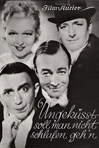 Постер к фильму Не ложись спать без поцелуя (1936)