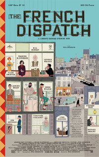 Постер фильма «Французский вестник. Приложение к газете «Либерти. Канзас ивнинг сан» (2020)» — (5 из 171)