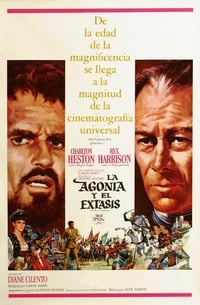 Poster de La agonía y el éxtasis