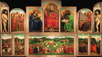 «L'agneau mystique: Le chef-d'oeuvre des frères Van Eyck (2020)» — обои к фильму #1