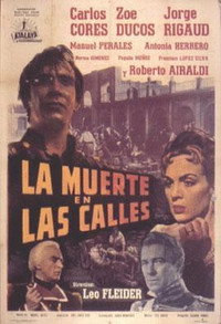 Постер фильма «Смерть на улицах (1952)» — (2 из 2)