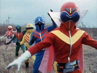 The Crimson Sun! The Invincible Gorengers