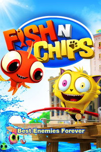 Постер мультфильма «Фиш и Чип. Вредные друзья (2013)» — (3 из 13)