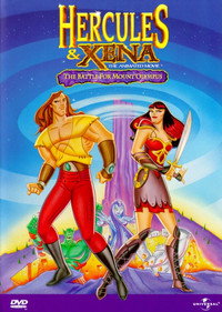 Постер мультфильма «Геркулес и Зена: Битва за Олимп (1998)» — (5 из 12)
