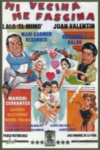 Постер к фильму Mi vecina me fascina (1990)
